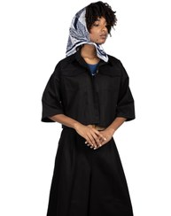 تصویر ست کراپ کت و دامن شلواری با جیب مدل نیلا کد003 