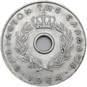 تصویر سکه یونان 10 لپتا یونان 