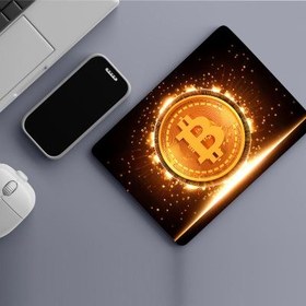 تصویر موس پد طرح BTC 