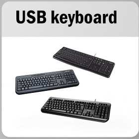 تصویر خرید کیبورد USB برند میکس 