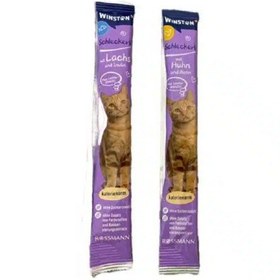 تصویر بستنی وینستون عددی : گوشت مرغ ماهی پنیری 