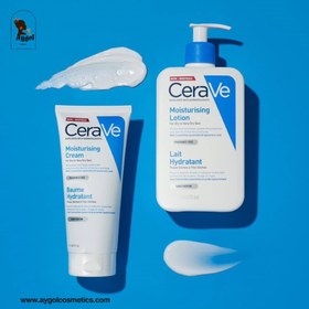 تصویر کرم مرطوب کننده چند کاره سراوی CeraVe مناسب انواع پوست CeraVe Moisturizing Cream Daily Face And Body Moisturizer 