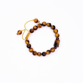 تصویر دستبند سنگ چشم ببر (dbet005) 