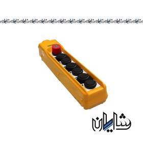 تصویر شاسی جرثقیل 6 تایی واتر پروف با کلید اضطراری قفل شو کلید دار پارس فانال 6-piece waterproof crane chassis with Pars Fanal lockable emergency key