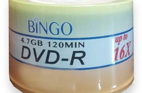 تصویر دی وی دی خام بینگو Bingo DVD-R Pack of 50