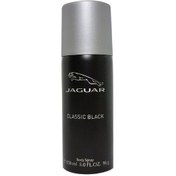 تصویر اسپری دئودورانت مردانه مدل Classic Black حجم 150 میل جگوار ا Jaguar Deodorant Spray Classic Black For Men 150ml Jaguar Deodorant Spray Classic Black For Men 150ml