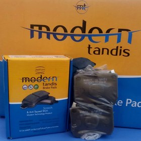 تصویر لنت ترمز جلو پراید 131 132 111 صبا نسیم Modern tandis pride brake pad