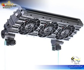 تصویر فن خنک کننده ۳ موتور ۸۱۸ ایستا Isat Aquarium Energy Saving Arrayed Cooling Fan