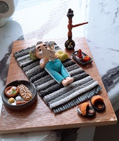 تصویر دکوری تاپر پیرمرد بازنشسته دکوری پیرمرد بازنشسته