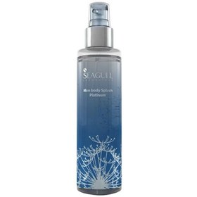 تصویر بادی اسپلش مردانه سی گل مدل پلاتینوم Seagull Body Splash Platinum For Men 200 ml