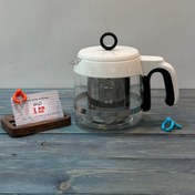 تصویر قوری پیرکس اورجینال چای ساز فلر و میگل Original Pyrex teapot, Feller and Migel tea maker