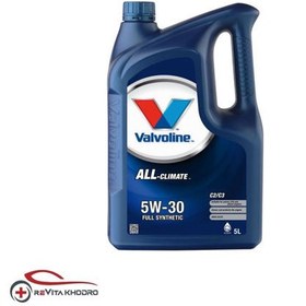 تصویر روغن موتور والوالین 5w-30 All Climate C2/C3 حجم 5 لیتر VALVOLINE 