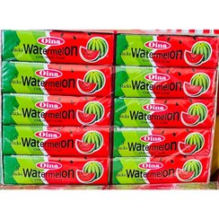 تصویر آدامس استیک هندوانه اوینا 20عددی 