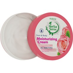 تصویر کرم کاسه ای مرطوب کننده آردن هرباسنس مدل رز و شیر حجم 150 میل Ardene Herba Sense Cream Moisturizing Rose & Milk 150ml