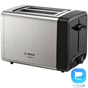 تصویر توستر نان بوش مدل TAT4P420 با بدنه استیل ضد زنگ و دکمه چرخشی 