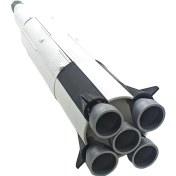 تصویر ماکت ساختنی مدل موشک ساترن 5 