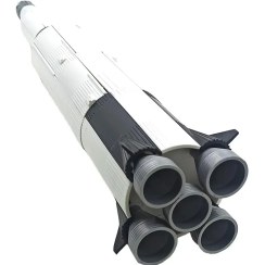 تصویر ماکت ساختنی موشک ساترن ۵ برای کودک و نوجوان 