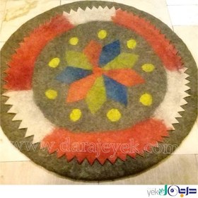 تصویر نمد فرش عشایری 