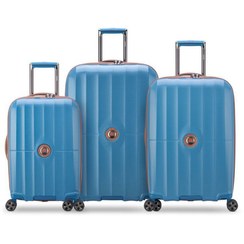 تصویر چمدان سه تیکه دلسی مدل اس تی تروپز 