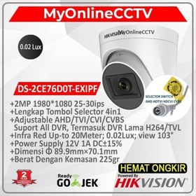 تصویر دوربین مداربسته هایک ویژن مدل DS-2CE76D0T-EXIPF HikVision DS-2CE76D0T-EXIPF