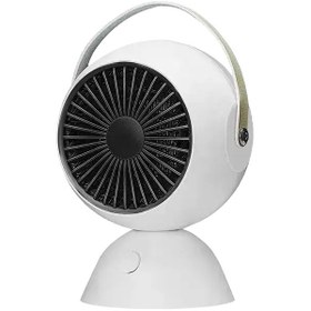 تصویر بخاری برقی Desktop Fan Heater مدل H7 H7 model electric heater