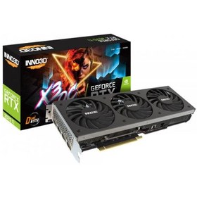 تصویر کارت گرافیک اینو تری دی مدل GEFORCE RTX 3080 X3 OC LHR(استوک) 