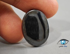 تصویر سنگ حدید (هماتیت) بیضی 4.8 گرم 