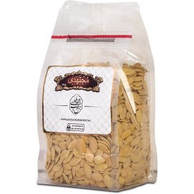 تصویر تخمه کدو 500 گرم مجتهدی 