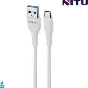 تصویر کابل تبدیل شارژ USB به تایپ سی TypeC نیتو NITU NC251 طول 25 سانتی متر 