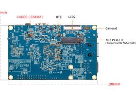 تصویر اورنج پای 5 با 4 گیگابایت RAM orange pi 5 4gb