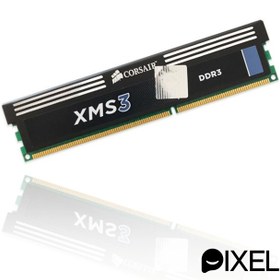تصویر رم دسکتاپ 8 گیگ کورسیر CORSAIR XMS3 8G DDR3 1600 