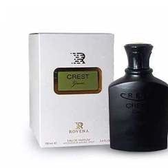 تصویر ادکلن روونا مدل کرست گرین رایحه کرید گرین آیریش حجم 100 میل Rowena cologne, Crest Green model, Creed Green Irish scent, volume 100 ml