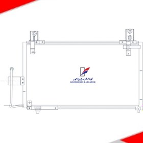 تصویر رادیاتور کولر كندانسور پراید 85 (31 خانه ٠٣٤) (S1) کوشش 