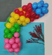 تصویر توپ استخری FUN BALLZ مدل توری 100 عددی 