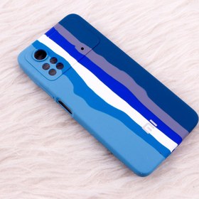 تصویر قاب سیلیکونی اورجینال رنگین کمانی محافظ لنزدار Xiaomi Poco X4 Pro 5G Siliconi Cover Case For Xiaomi Poco X4 Pro 5G