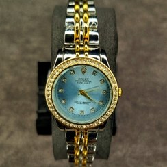 تصویر ساعت مچی زنانه رولکس فیروزه ای Rolex