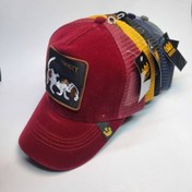 تصویر کلاه گورین طرح سگ تمام مخمل 