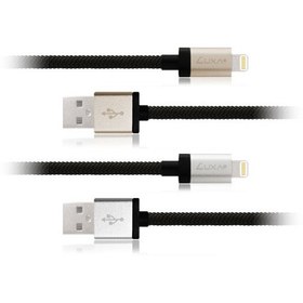 تصویر کابل شارژ لوکسا2 تبدیل USB به لایتنینگ 