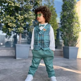 تصویر ست مجلسی پسرانه وارداتی 1 الی 5 سال Set Luxury Pesarane