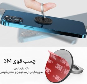 تصویر حلقه نگهدارنده گوشی موبایل آها استایل AhaStyle ST13 Aluminium Finger Holder 