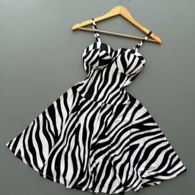 تصویر پیراهن بلند عروسکی 