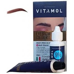 تصویر کیت رنگ ابرو ویتامول مدل K2 