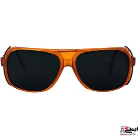 تصویر عینک ایمنی SE2130-G5 پن تایوان (ضد پرتو و لنز تیرگی 5) safety-glasses-SE2130-G5-TAIWAN