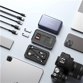 تصویر هاب USB-C ده کاره Levelo Veraport Levelo Versaport 10 in 1 Storage Docking Station with 10Gbps Data Transfer Speed