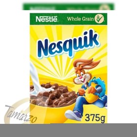 تصویر کورن فلکس نسکوئیک طعم دار برند ۴۵۰ گرمی nesquik nesquik