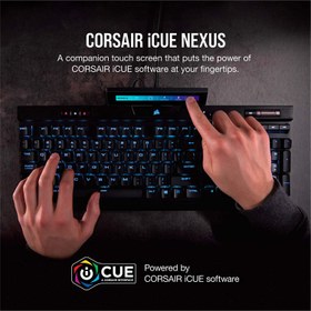 تصویر کنترلر لمسی کورسیر iCUE NEXUS Corsair iCUE NEXUS Companion Touch Screen