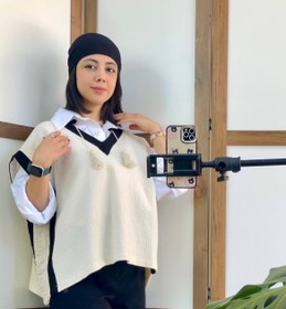 تصویر وست تیکه دوزی 