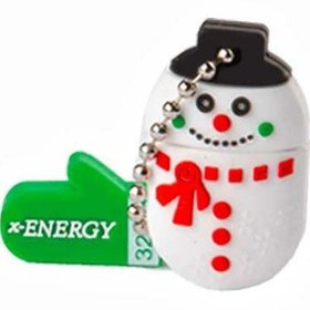 تصویر فلش مموری ایکس انرژی مدل اسنومن با ظرفیت 32 گیگابایت x-ENERGY Snowman 32GB USB 3.1 Flash Memory