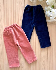 تصویر شلوار مخمل بچه گانه 