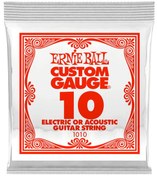 تصویر Ernie Ball Plain Steel Electric Or Acoustic Guitar Strings .010 